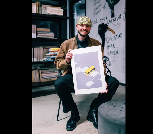 Fredrik Arnesson från Malmö universitet med bidraget "Skolskjuts".