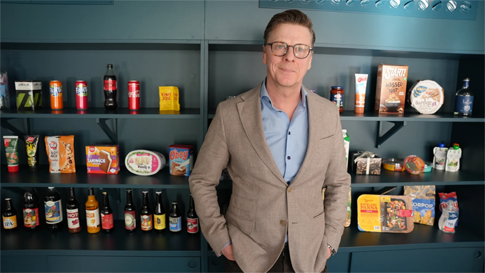 Bild på Carl Eckerdal, chefsekonom på Livsmedelsföretagen och IKEM. 