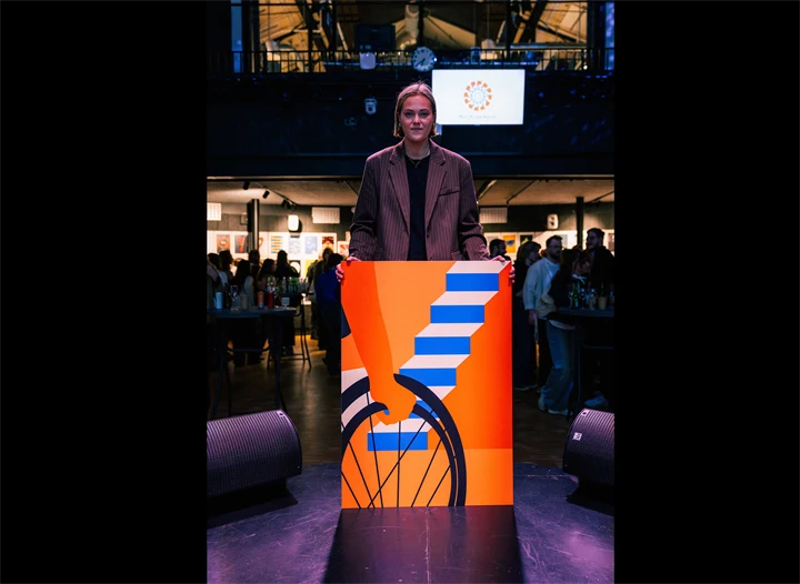 Lovisa Fock från Medieinstitutet Stockholm med bidraget "Dolda hinder".