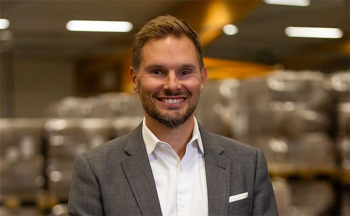 Bild på Torbjörn Rodhe, vd för Norbag.