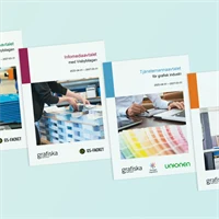 Bild på Grafiska Företagens kollektivavtal 2025-2027.