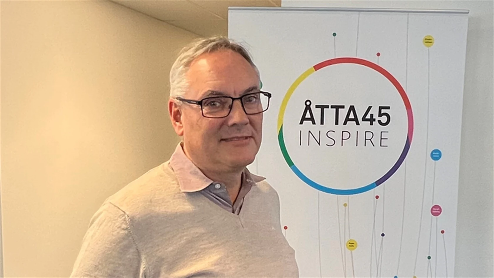 Erik Mauritzon, vd för Åtta45.