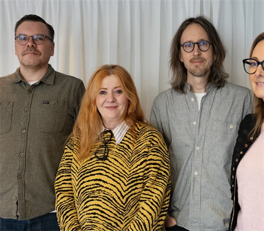 Bild på Martin Ander, Lotta Kühlhorn, Peter Herrmann och Jenny Moberg.