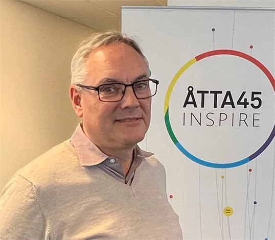 Erik Mauritzon, vd för Åtta45.