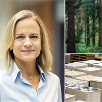 Eva Glückman, vd på Grafiska Företagen.